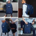Bagsure Travel Laptop Backpack, Business Water Resistant Laptop Backpack with USB Charging Port, Durable Anti Theft College School Computer Bag for Men & Women Fits 15.6 Inch Notebook & Laptop - Image 7